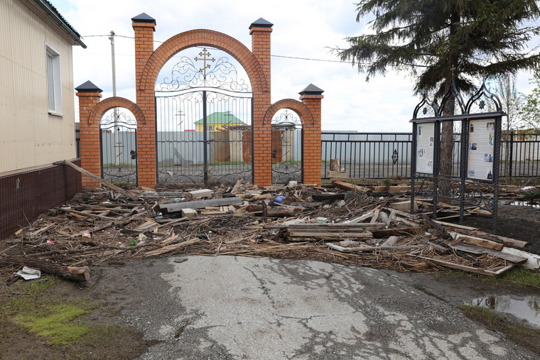 Церкви в Смолино требуется помощь после наводнения, поскольку нет бюджетных выплат