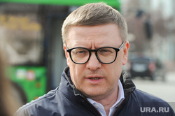 Алексей Текслер осмотрел новые автобусы. Челябинск, текслер алексей