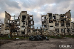 Рубежное. ЛНР, руины, разрушенный город