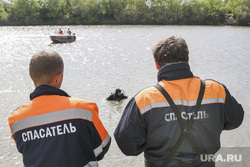 Учения спасателей МЧС Курган, спасатели мчс, водолаз