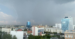 Гроза с молнией. Челябинск, молния, гроза, челябинск