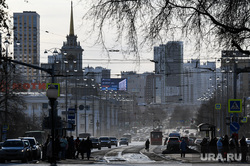 Пыль на проспекте Ленина. Екатеринбург, город екатеринбург, проспект ленина