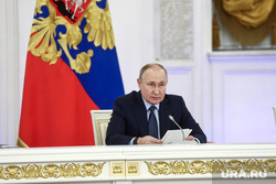 Владимир Путин на Госсовете в Кремле. Москва, путин владимир