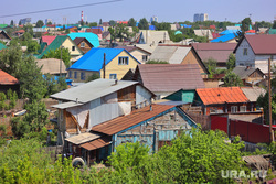 Чеховский мост. Курган, кровля, частный сектор, крыши домов, чеховский мост, дома