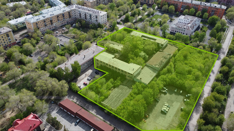 На месте старого здания челябинский застройщик «Домостроительное объединение №2» по проекту о комплексной развитии территории (КРТ) построит новый жилой комплекс