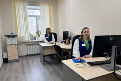 Новый офис расположен в центре поселка