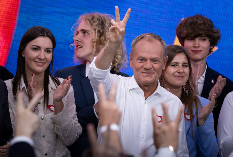 Партия Гражданская коалиция, которую возглавляет премьер-министр Польши Дональда Туск, победила на выборах в Европейский парламент
