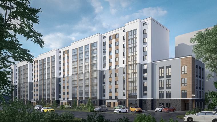 В Кургане рядом с Бурово-Петровским мостом построят 10-этажный дом на 4 подъезда