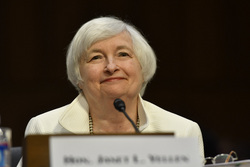 Министр финансов США Джанет Йеллен. stock, Джанет Йеллен, stock