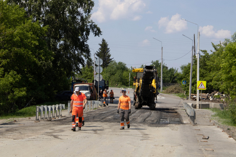 В Кургане начались ремонтные работы Мало-Чаусовского моста 