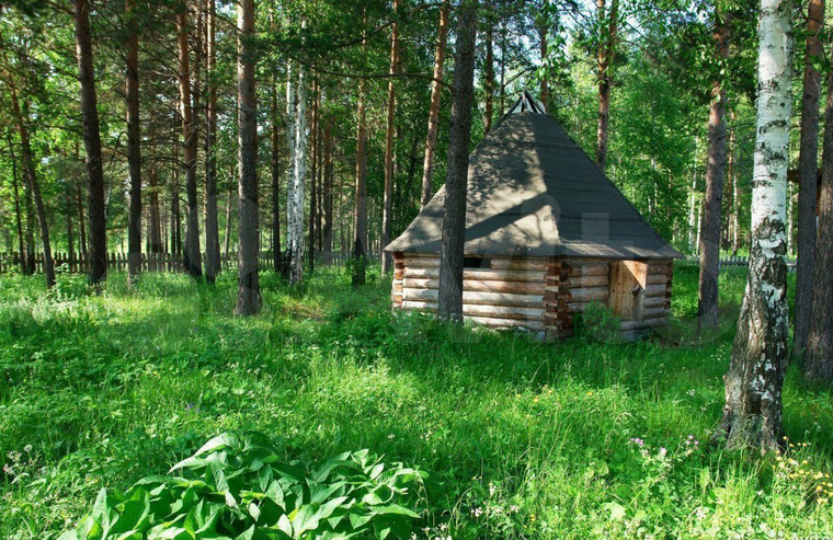 Так юрта выглядит снаружи