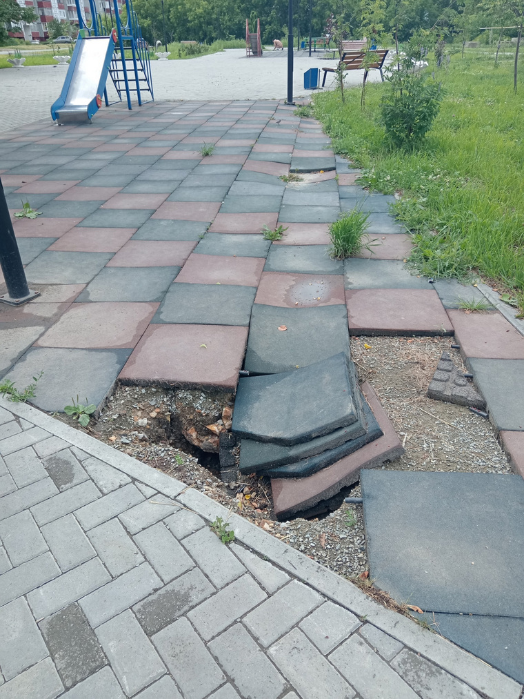 Покрытие потеряло целостность