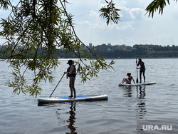 Пляжный отдых на реке Кама. Пермь, пляж, река кама, купание в реке, сапбординг, сапборд, загорать, пляжный отдых, сап на реке