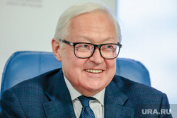 Пресс-конференция: Россия в мировом контексте. Х международный форум "Примаковские чтения" в пресс-центре ТАСС. 18 июня 2024. Москва, рябков сергей