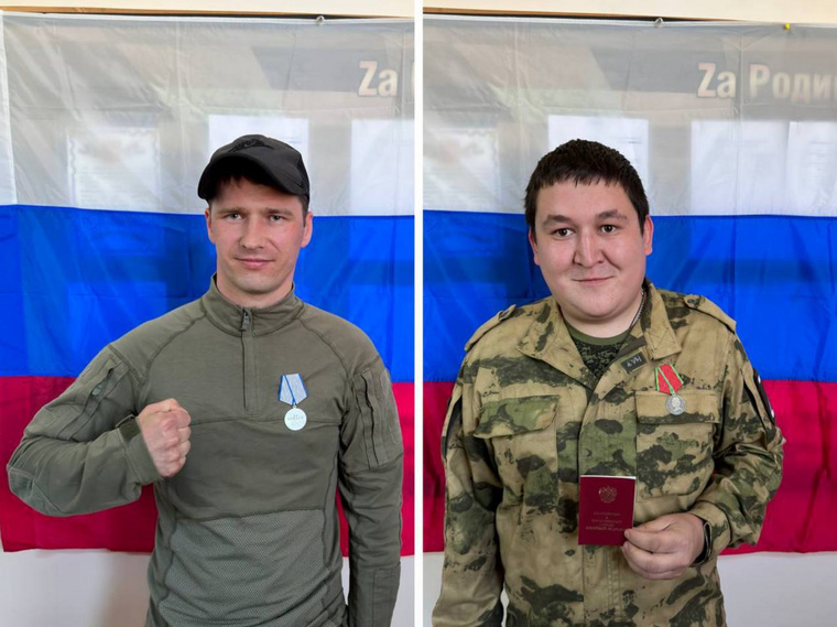 Бойцы отличились в зоне СВО
