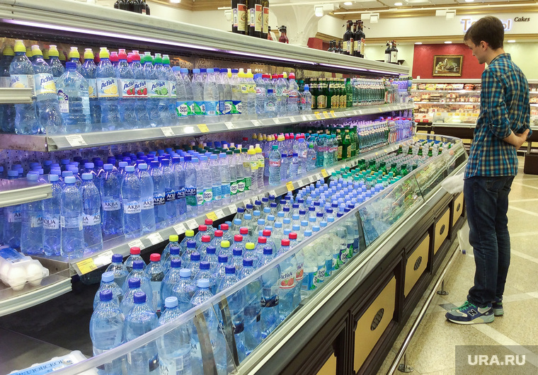 Точки продажи воды в центре Екатеринбурга
