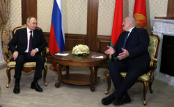 Владимир Путин прибыл в Минск. stock , лукашенко александр, путин