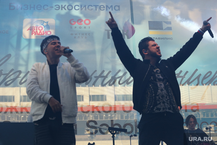 Концерт на стадионе. Тюмень