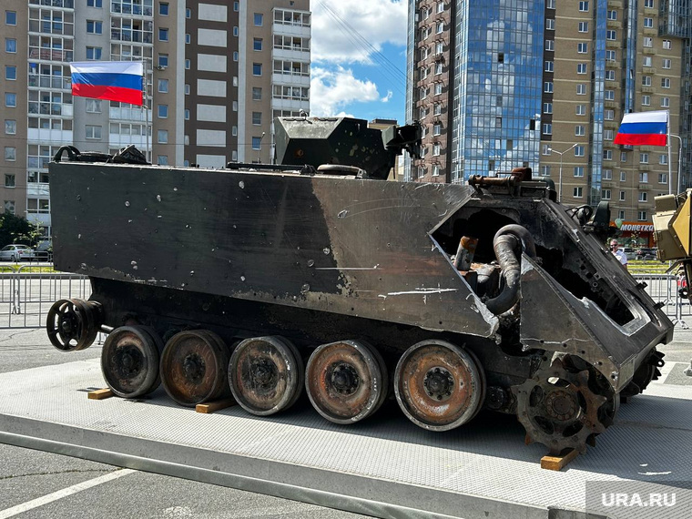 Выставка техники НАТО в Челябинске