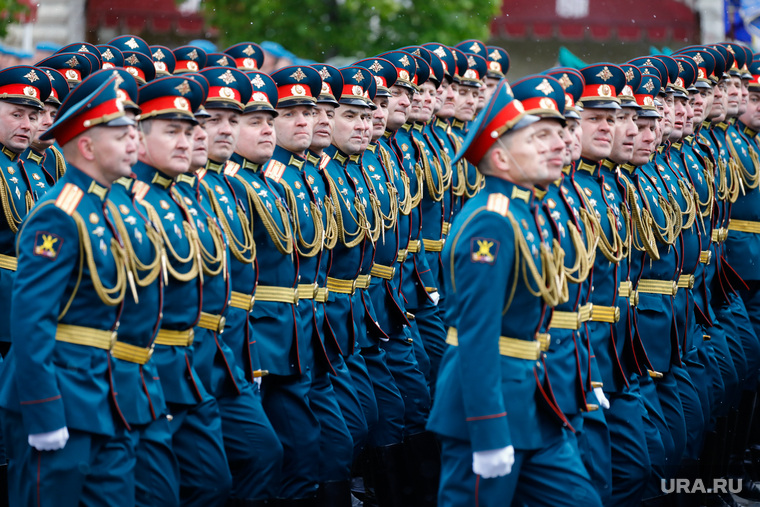 Парад Победы на Красной Площади в Москве. 9 мая 2024