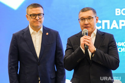 Алексей Текслер и Владимир Якушев на выставке "Россия" на ВДНХ. Москва, якушев владимир, текслер алексей