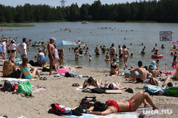 Пляж Пруд Лесной. Тюмень , пляж, пруд лесной