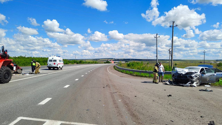 Водитель не уступила дорогу