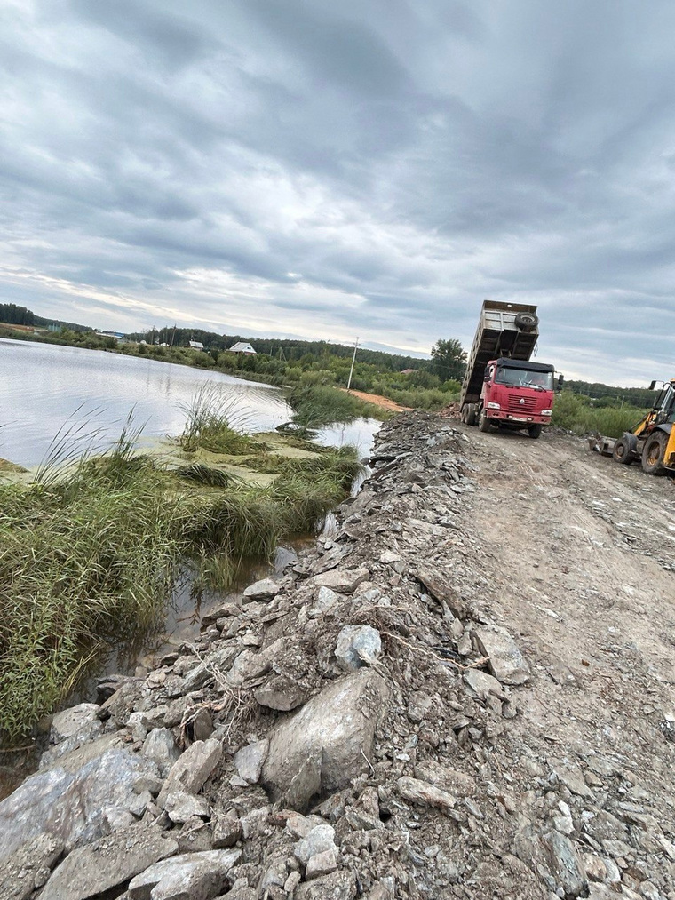 Вода вернулась в границы берегов