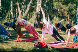 Yoga Day пройдет в парке имени Гагарина