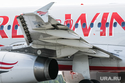 Самолёт Аэрофлота в ливрее Добролета. Екатеринбург, авиакомпания red wings