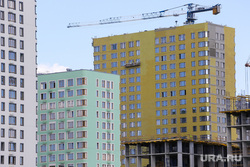 Новостройки. Тюмень, кран, строительный кран, ипотека, строительство дома, башенный кран, строительство домов, новостройки, строительство, кран башенный, многоэтажное строительство