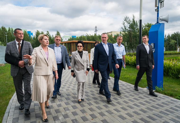 Инспекция парка «Мечта» в Федоровском