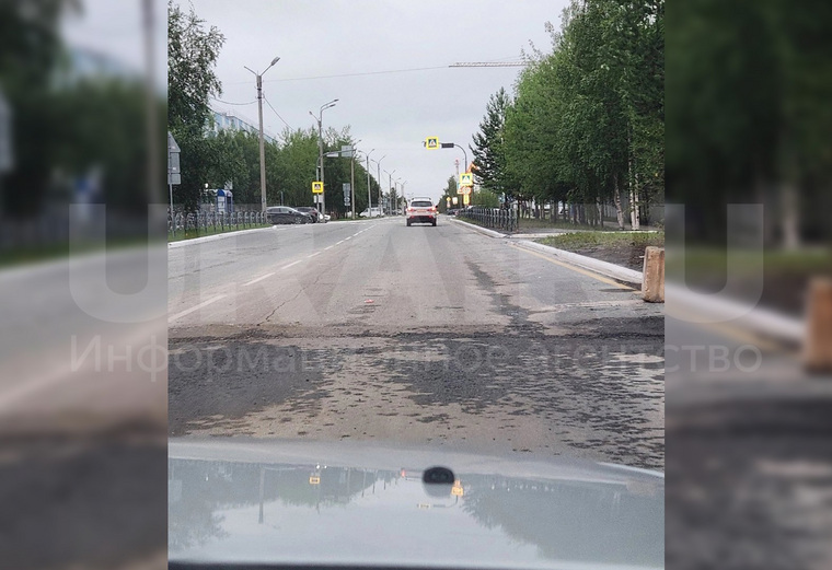 Фото стыков нового и старого асфальта