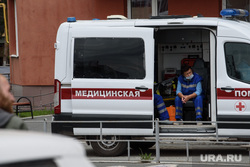 Пожар в доме № 43 на улице Рощинской. Екатеринбург , здоровье, медицина, фельдшер, скорая медицинская помощь