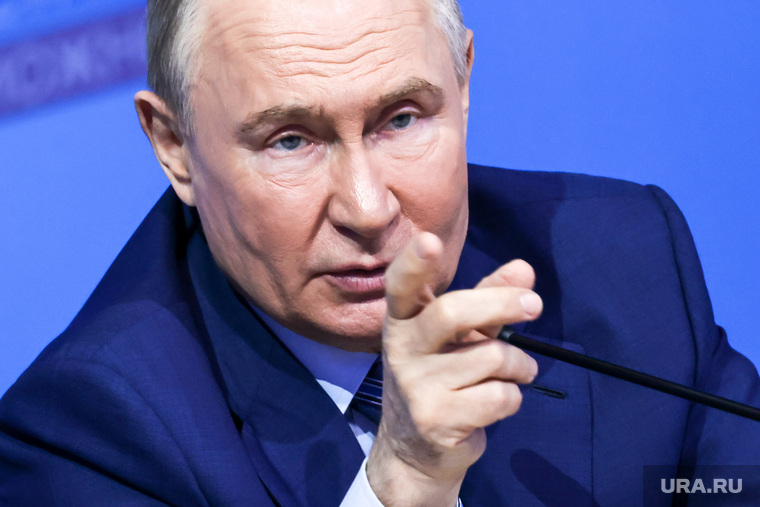 Владимир Путин на ВДНХ. Москва