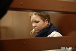 Дарья Трепова на судебном заседании по избранию ей меры пресечения в Басманном суде. Москва, трепова дарья