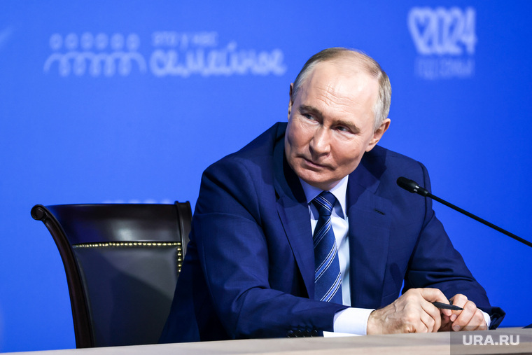 Владимир Путин на ВДНХ. Москва