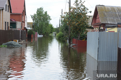 Коркино, потоп и пункт временного размещения. Челябинск, вода, деревня, улица в воде, потоп, частный сектор, подтопление