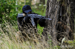 ФСБ, учения. Челябинск, боевики, военные, бандиты, оружие, вооружение, амуниция, террористы, вооруженные люди, антитеррористические учения, контр-террористическая операция, дрг, диверсанты, диверсионно-разведывательная группа