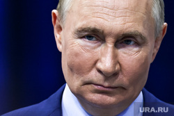 Владимир Путин на выставке "Россия" на ВДНХ. Москва, путин владимир