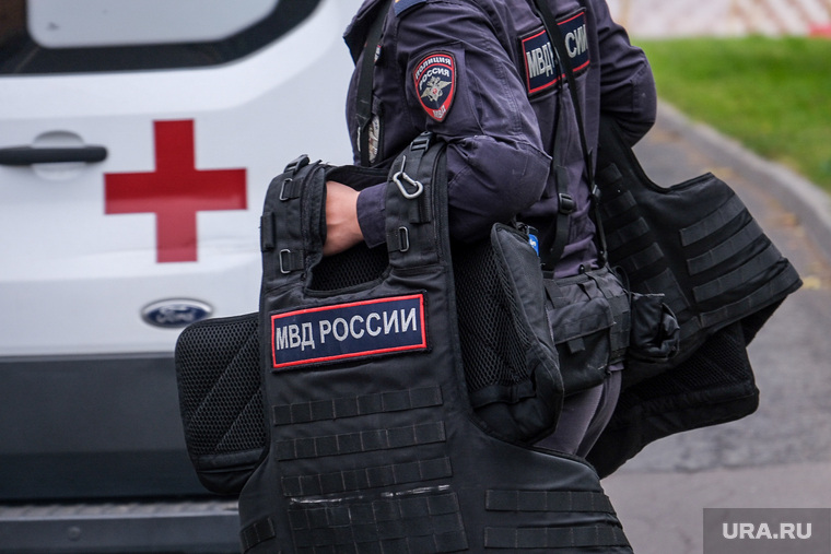 Место падения бпла на Карамышевской набережной недалеко от ГКБ №67. Москва