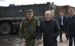 Президент России, герасимов валерий, путин владимир, stock