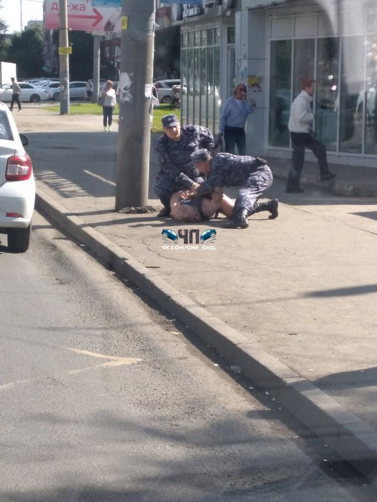 Мужчину задержали сотрудник вневедомственной охраны Росгвардии