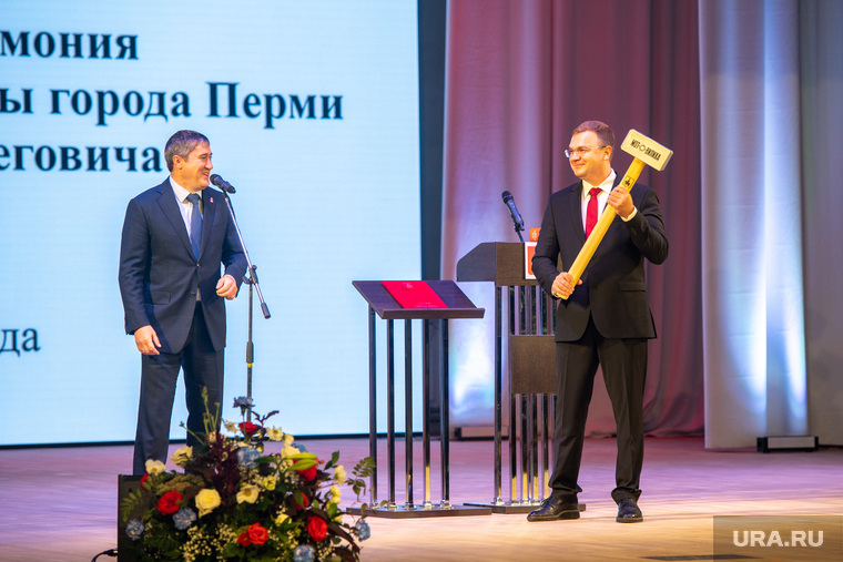Инаугурация мэра Эдуарда Соснина. Пермь, соснин эдуард, махонин дмитрий