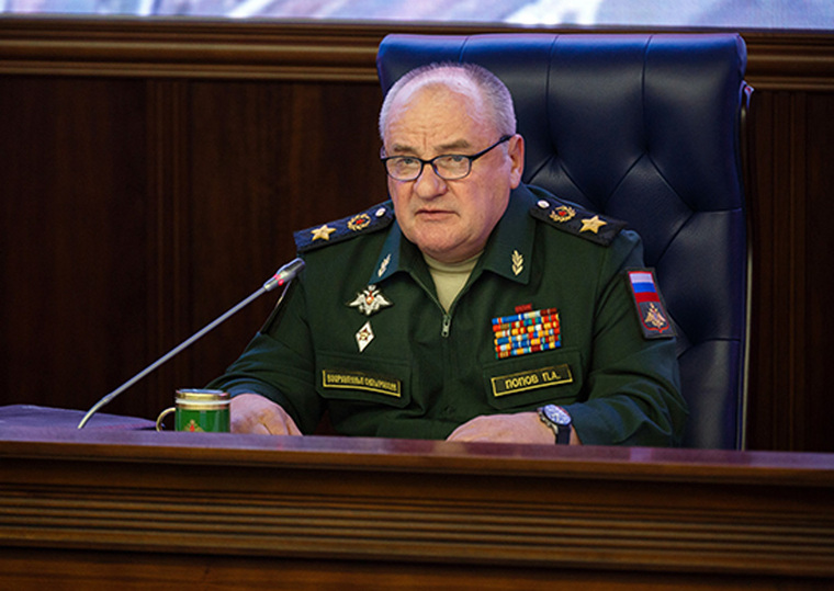 Генерал Павел Попов.stock