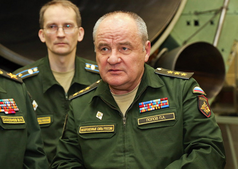 Генерал Павел Попов.stock