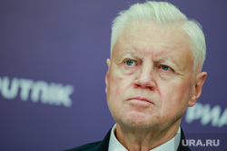 Пресс-конференция, посвященная IX Международному фестивалю народной песни "Добровидение" с участием Сергея Миронова - лидера партии «Справедливая Россия - За правду". Москва, миронов сергей