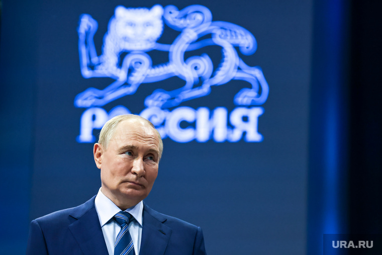 Владимир Путин на ВДНХ. Москва, путин владимир
