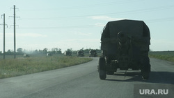 Бердянск, виды города. Бердянск, военная техника, артиллерия, военная колонна