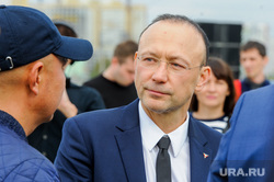 Алексей Текслер на церемонии закладки камня под строительство «РМК – Арена». Челябинск, алтушкин игорь